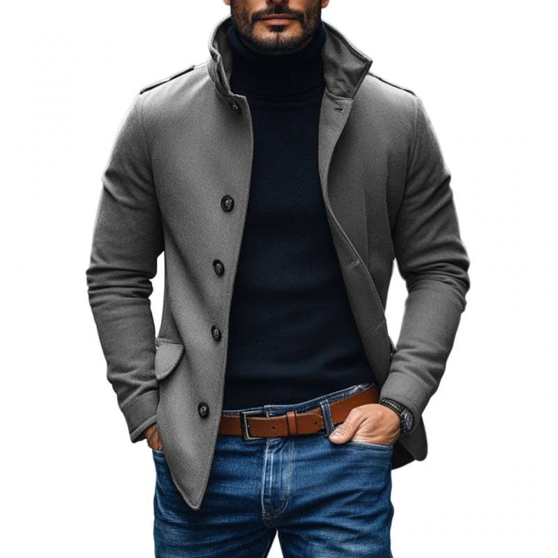 Jack™ | Men's Wool Blend Slim Lapel Coat