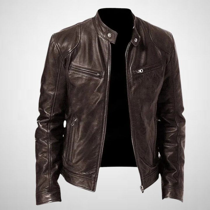 Gabriele™ | Classic Leather Jacket