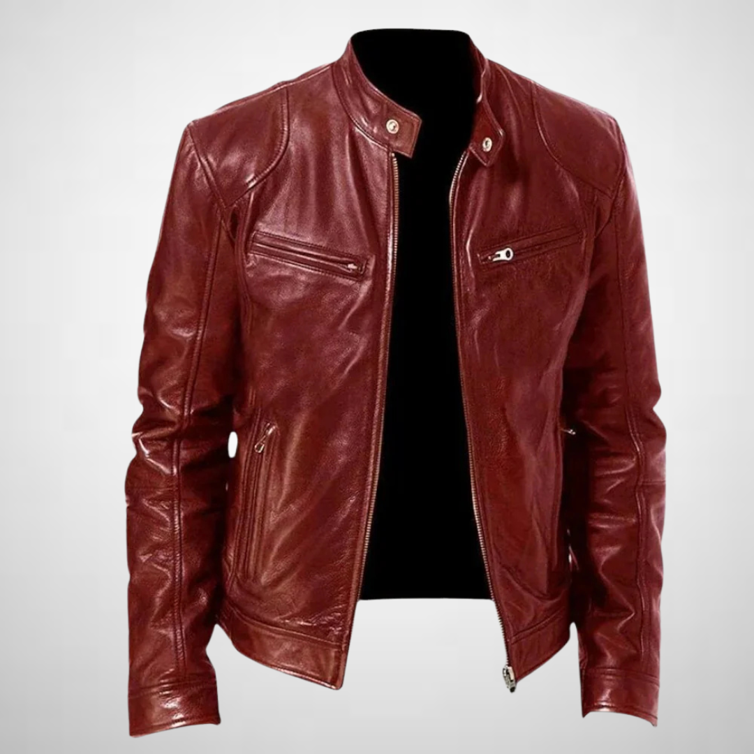 Gabriele™ | Classic Leather Jacket