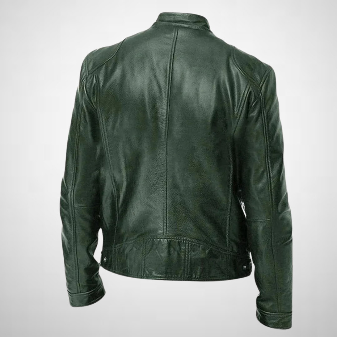 Gabriele™ | Classic Leather Jacket