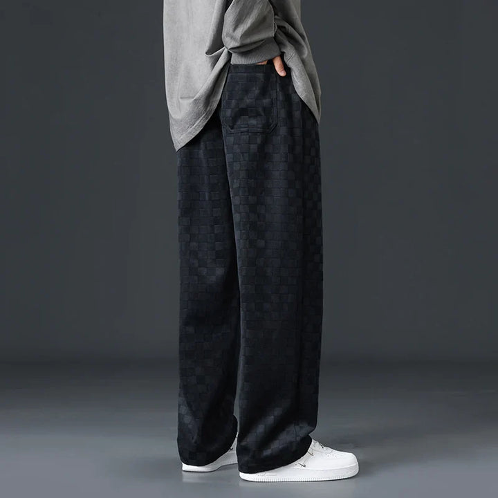 Hunter™ | Checkered Corduroy Sweatpants