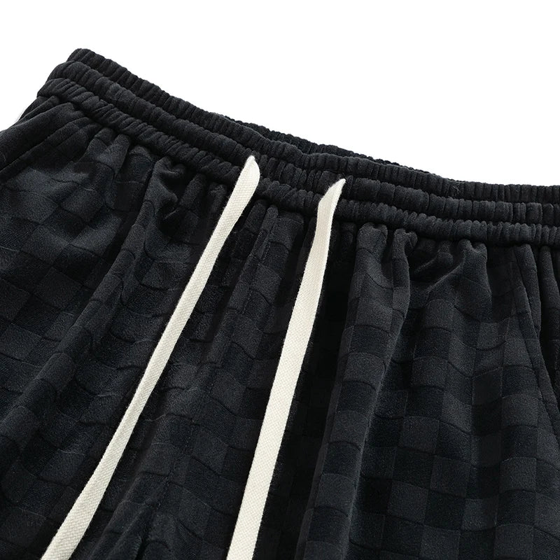 Hunter™ | Checkered Corduroy Sweatpants