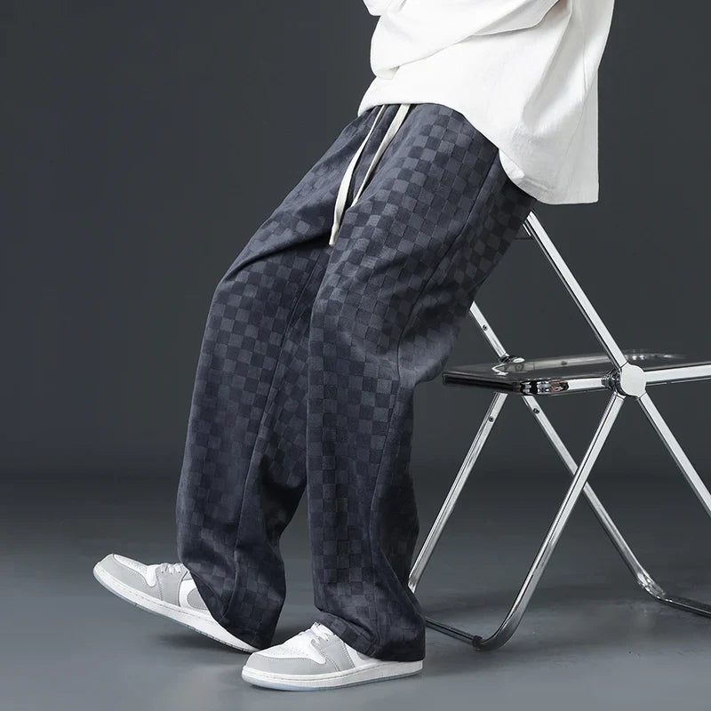 Hunter™ | Checkered Corduroy Sweatpants