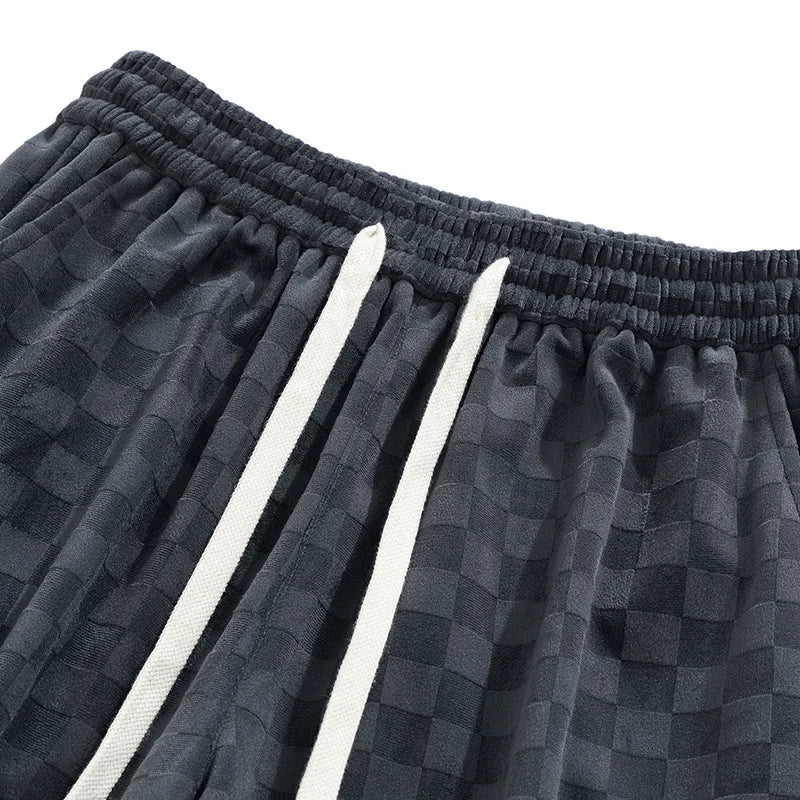 Hunter™ | Checkered Corduroy Sweatpants