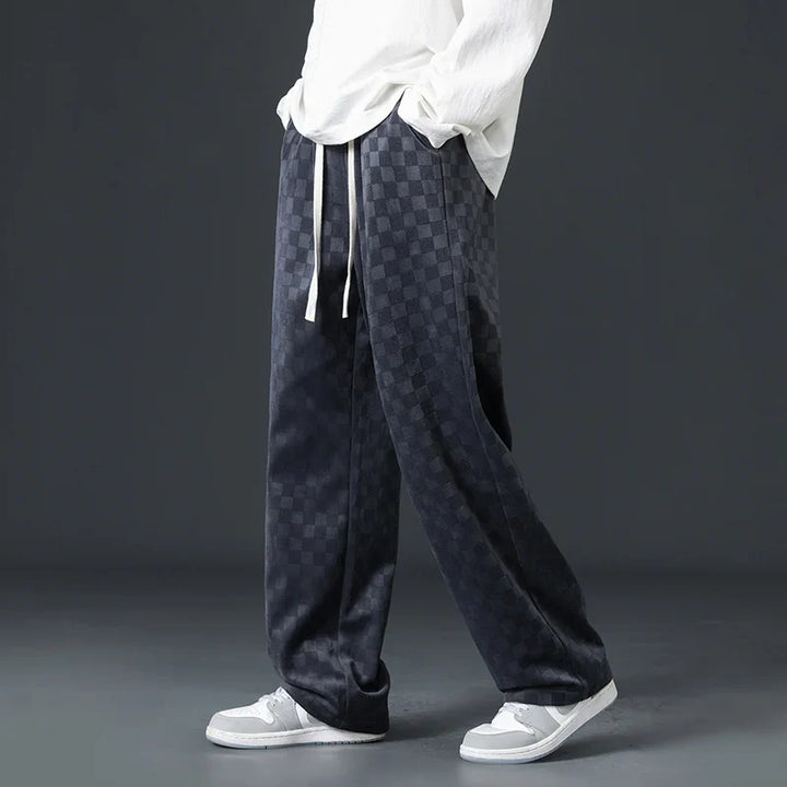 Hunter™ | Checkered Corduroy Sweatpants