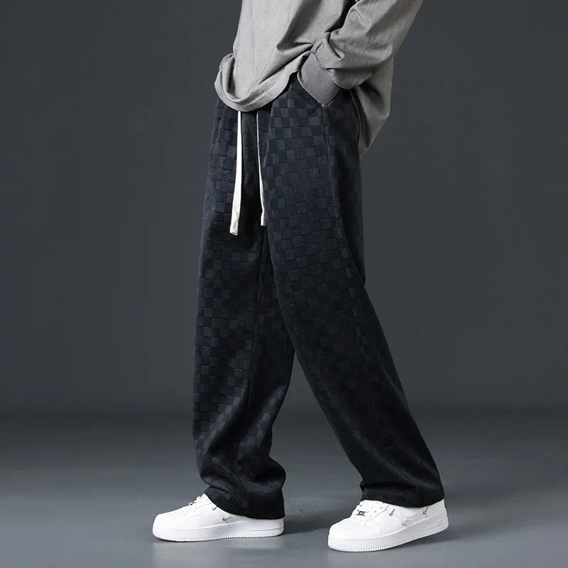 Hunter™ | Checkered Corduroy Sweatpants