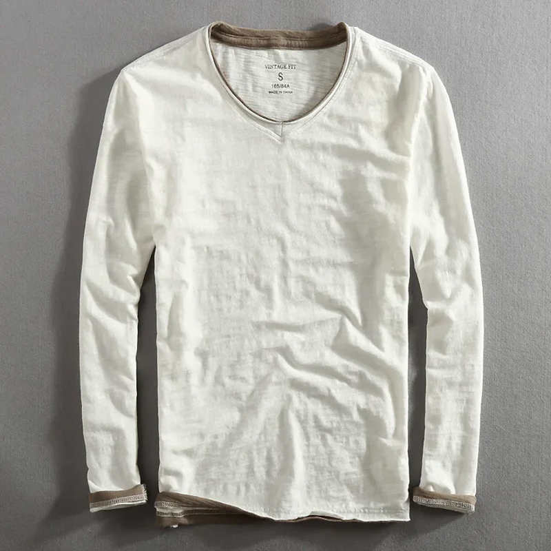 Noah™ | Cotton Long Sleeve Shirt